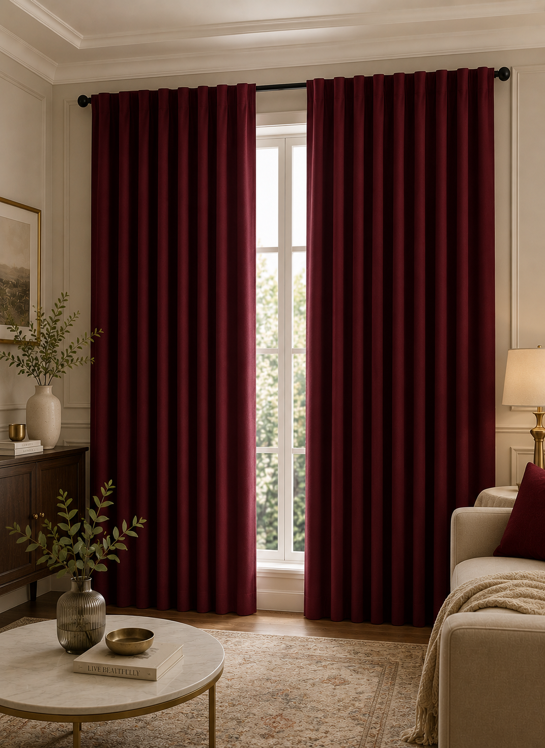 Blackout Royal Maroon