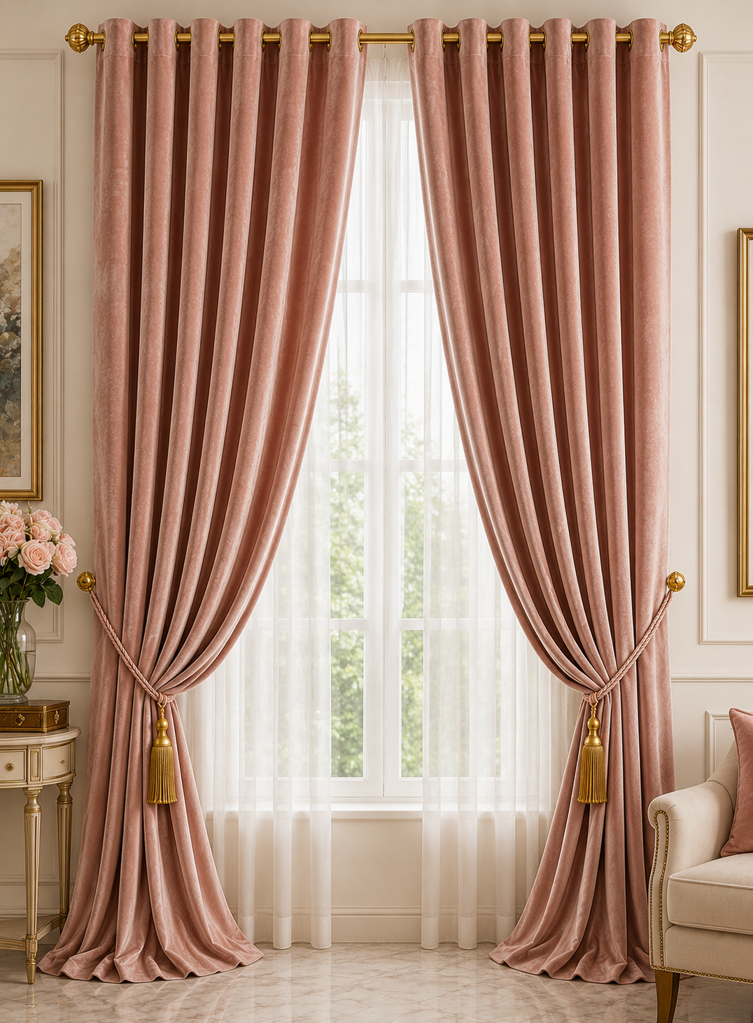 Velvet Dusty Rose